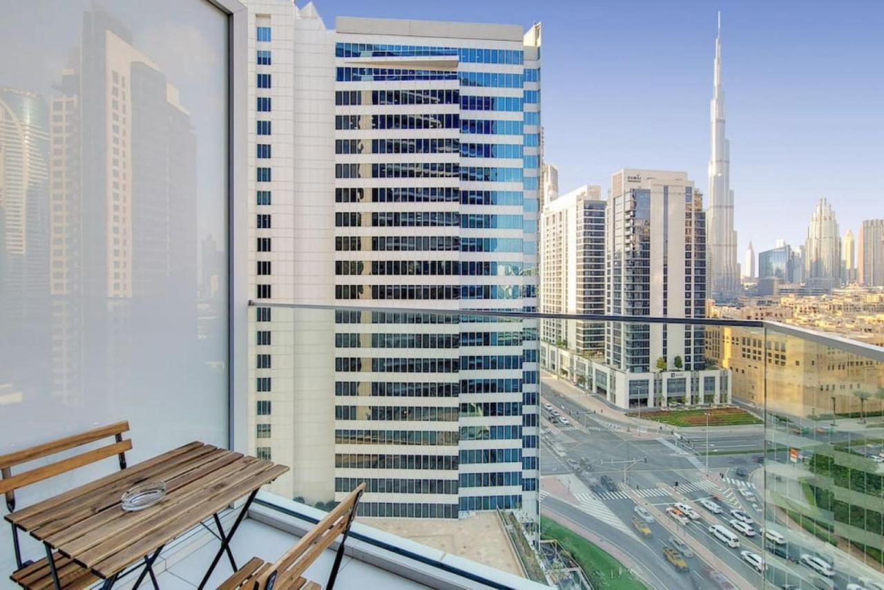 Marquise Square Tower, Business Bay - Bright Studio Dubaj Kültér fotó