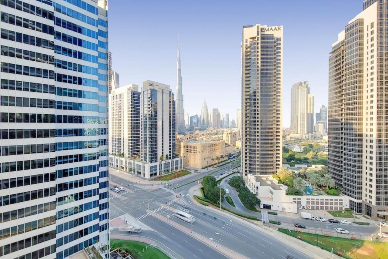 Marquise Square Tower, Business Bay - Bright Studio Dubaj Kültér fotó